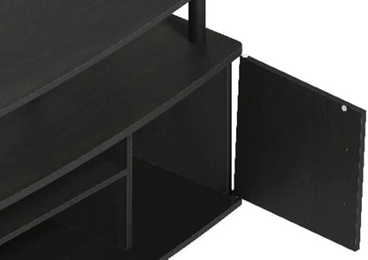 Large Entertainment Stand for TV Up to 55 Inch, Blackwood