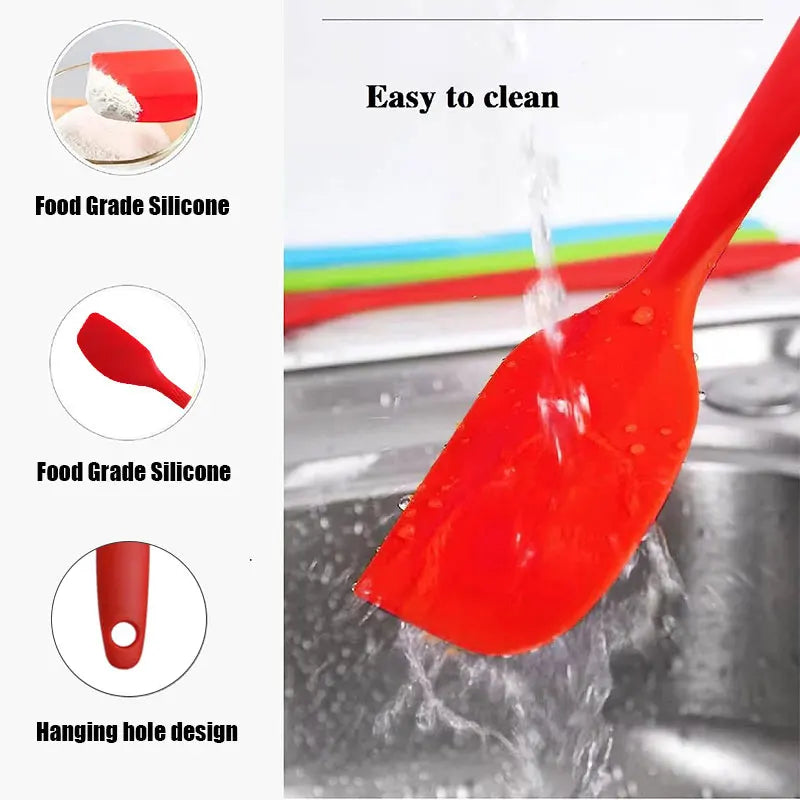 Silicone Basting Pastry Brushes Spatula Non-Stick BBQ Grill Baking Brush Spread Oil Butter Sauce Marinades Kitchen Cooking Tools