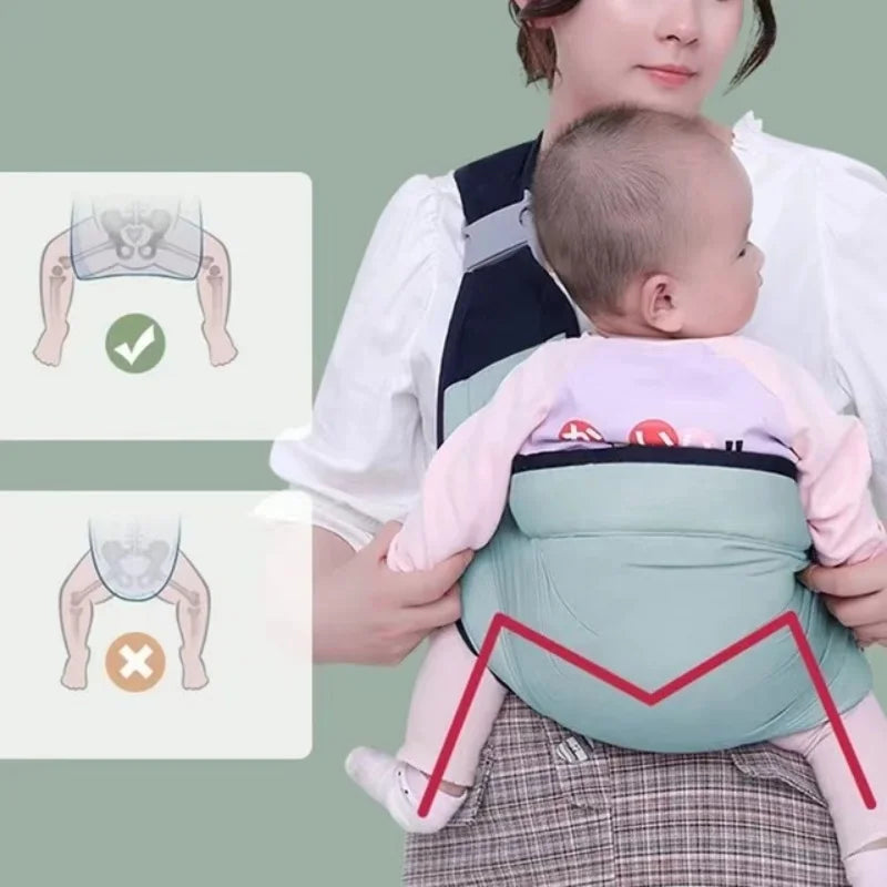 Child Carrier Wrap Multifunctional Baby Carrier Ring Sling for Baby Toddler Carrier Accessories Easy Carrying Artifact Ergonomic