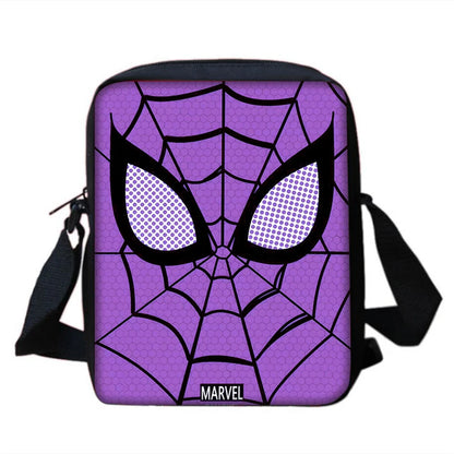 3Pcs Set anime Spiders-man Child Backpacks Shoulder Bag Pencil Case Pupil Large Capacity School Bags for Boys Girls Best Gift