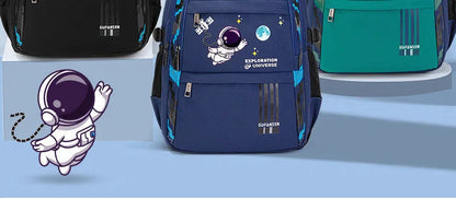 Astronaut Backpack Boy Elementary Student Bag Children New School Bags for Boys Kids Schoolbags Waterproof Book Bag mochilas