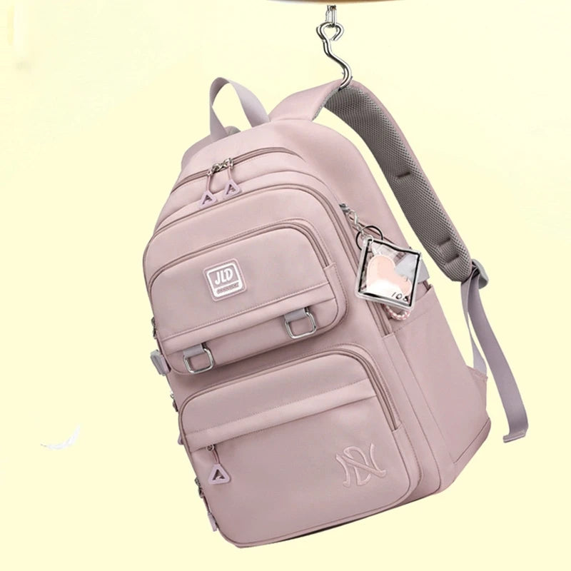 Girl Children Backpack School Bag Back Pack Pink For Kid Child Teenage Schoolbag Primary Kawaii Cute Waterproof Little Class Kit