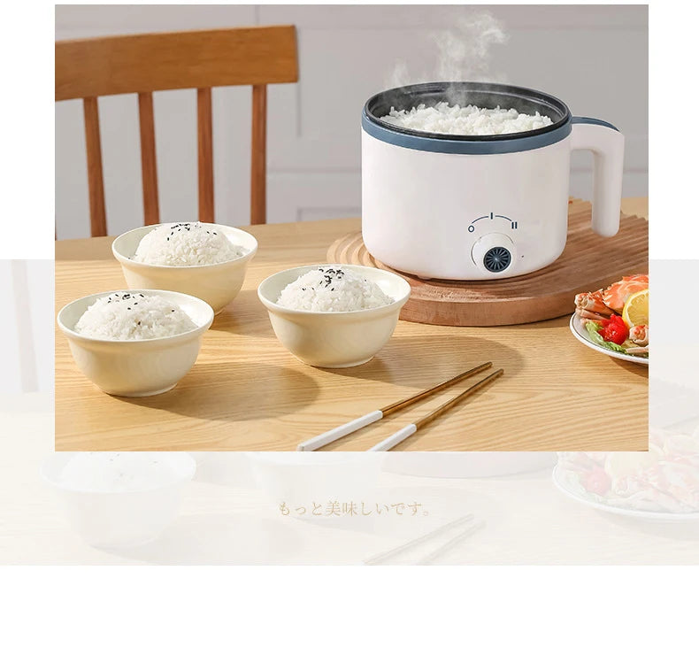 Mini Electric Rice Cooker Single Double Layer Intelligent Automatic Home Kitchen Cooker 1-2 People MultiCooker Steamed Rice Pot