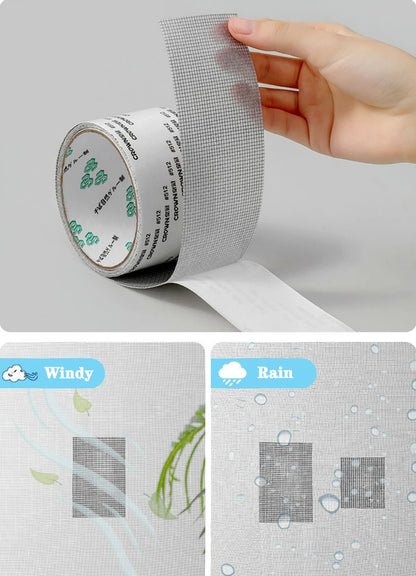 1ps Easy-to-Apply Waterproof Window Screen Repair Tape – Keep Mosquitoes Out with Our Anti-Insect, Self-Adhesive Mesh Patch