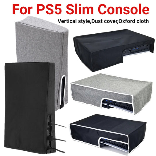 Dust Proof Cover For PS5 Game Console Protector Case Anti-scratch Sleeve Protective Host Guard Case For PS5 Slim Game Accessorie