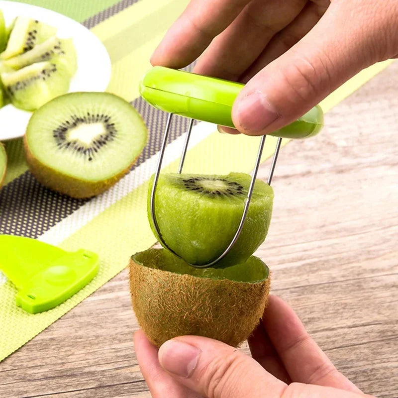 1PC Detachable Kiwi Peeler Fruit Peeler Stainless Steel Salad Cooking Tool Lemon Peeler Kitchen Gadgets And Accessories