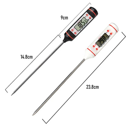 Electronic Thermometer for BBQ Barbecue Cooking Baking  Measure The Temperature of Oil Milk and Roast Meat Kitchen Accessories