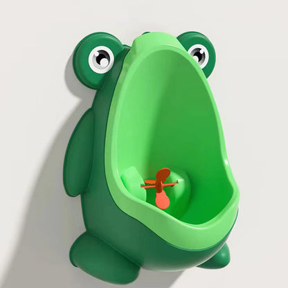 Little frog baby urinal cute boys wall-mounted urinal frog shape boys vertical urinal potty training urinal