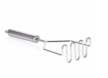 Stainless Steel Potato Masher Wave Shaped Potato Masher Kitchen Tool Kitchen Gadgets and Accessories