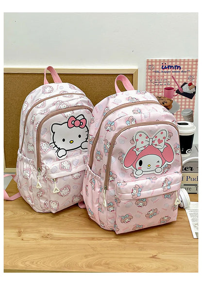 Girl School Bag Backpack Back Pack For Teenager Women Children Female Pink Schoolbag Primary High Bagpack Class Teens Child Kids