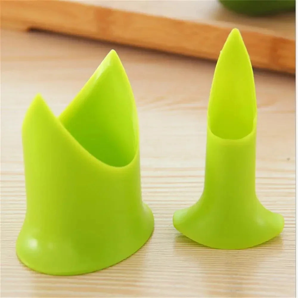 2PCS/Set Slicer Vegetable Cutter Pepper Fruit Tools Cooking Device Kitchen Seed Remover Creative Corer Cleaning Coring Gadget