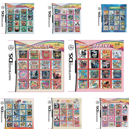 3DS NDS Game Card Combined Card 510 In 1 NDS Combined Card NDS Cassette 482 IN1 208 500