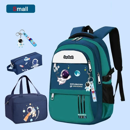 Astronaut Backpack Boy Elementary Student Bag Children New School Bags for Boys Kids Schoolbags Waterproof Book Bag mochilas