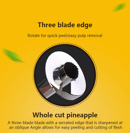 Stainless Steel Easy To Use Pineapple Peeler Accessories Pineapple Slicers Fruit Knife Cutter Corer Slicer Kitchen Tools