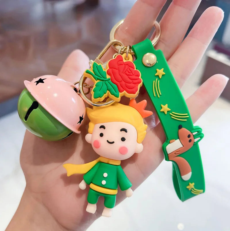 Best Deal Little Prince and Fox Keychain Pendant for Kids Birthday Party Decoration Gift Keyring