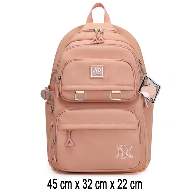 Girl Children Backpack School Bag Back Pack Pink For Kid Child Teenage Schoolbag Primary Kawaii Cute Waterproof Little Class Kit