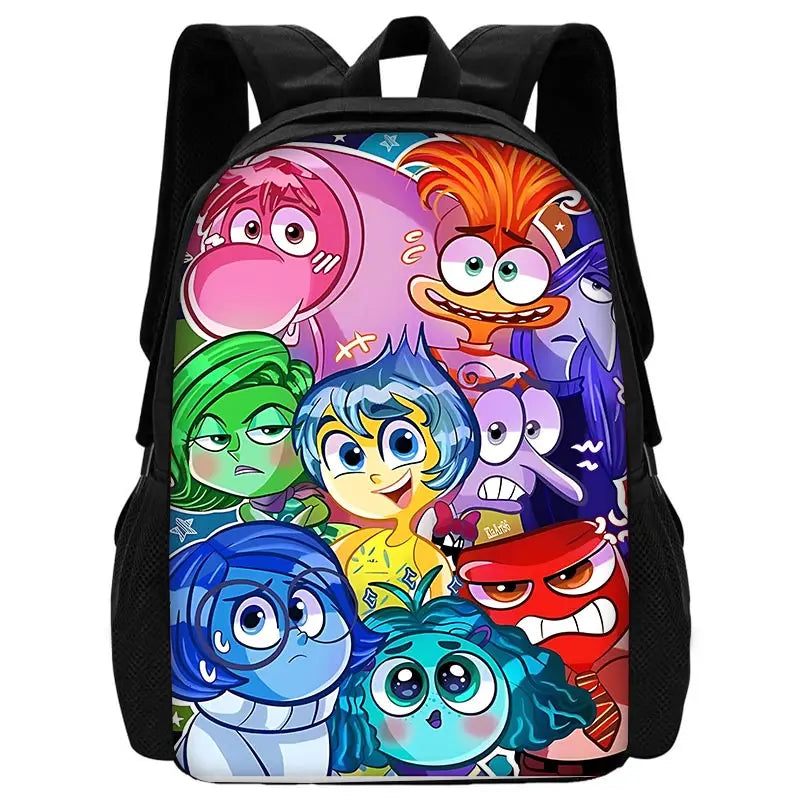 Cute Cartoon Inside Out 2 Child School Backpack With Shoulder Bag Pencil Bags School Bags for Boys Girls Best Gift