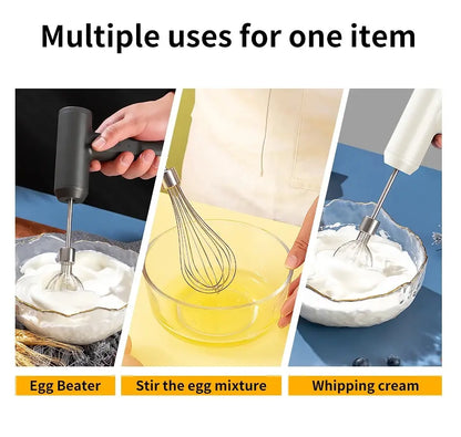 1 PCS Wireless Electric Food Mixer Portable 3 Speeds Egg Beater Baking Dough Cake Cream Mixer Kitchen Tools