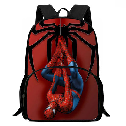 3Pcs Set anime Spiders-man Child Backpacks Shoulder Bag Pencil Case Pupil Large Capacity School Bags for Boys Girls Best Gift