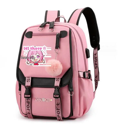 Hot Anime Spy X Family Backpack Teenage Girls Laptop Rucksack Student Shoulder School Bag Schoolbag Academy Bagpack Mochilas