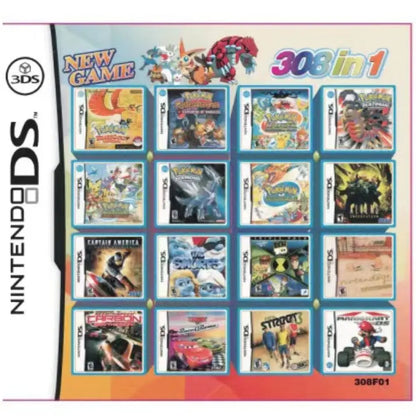 3DS NDS Game Card Combined Card 510 In 1 NDS Combined Card NDS Cassette 482 IN1 208 500