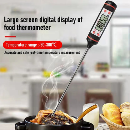 Electronic Thermometer for BBQ Barbecue Cooking Baking  Measure The Temperature of Oil Milk and Roast Meat Kitchen Accessories