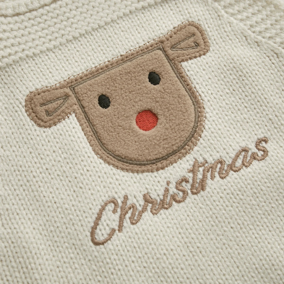 ma&baby 1-18M Christmas Baby Boy Girl Romper Newborn Infant Sleeveless Tree Santa Embroidery Knit Overall Jumpsuit Xmas Costumes