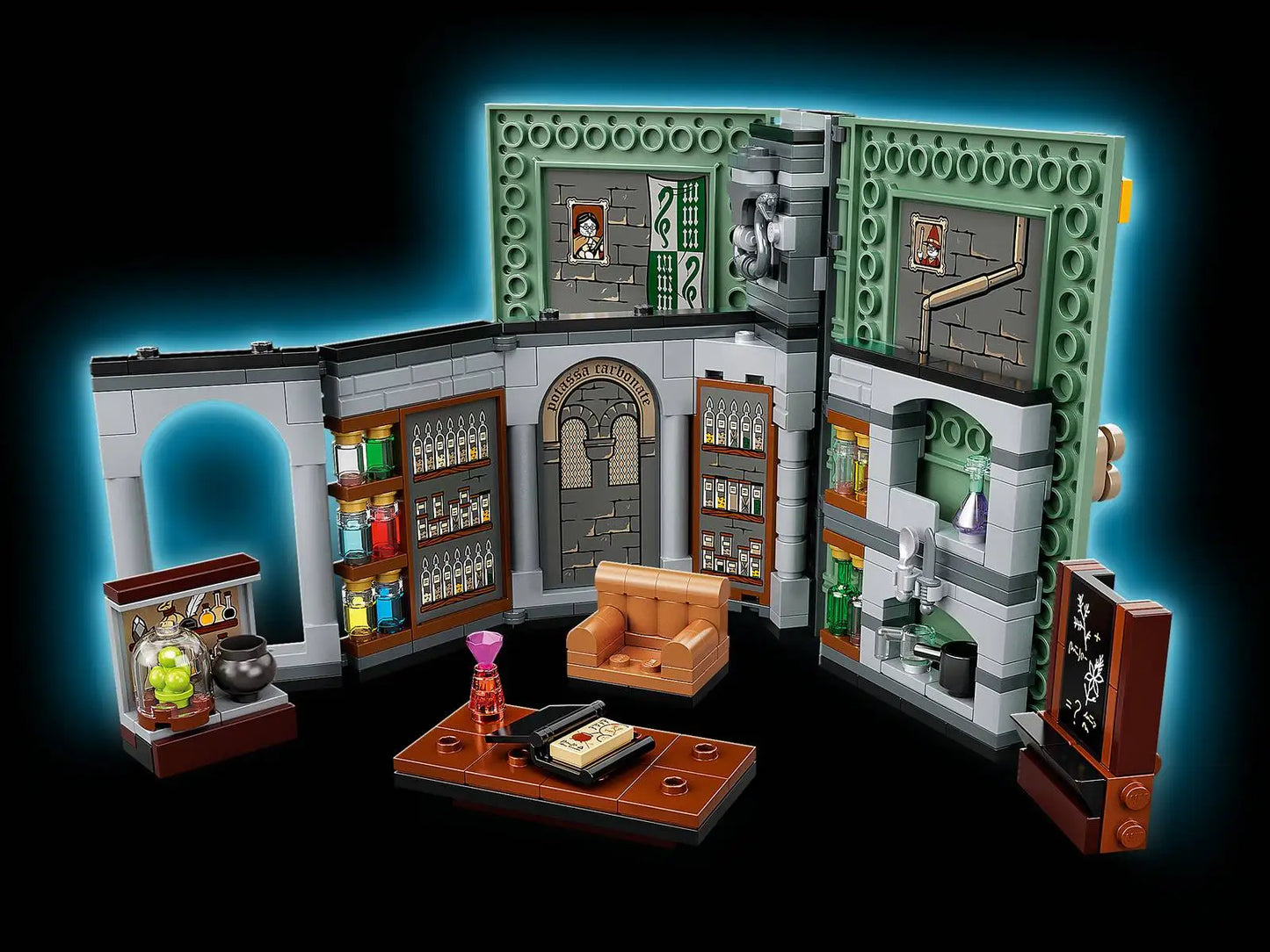 LEGO Harry Potter Hogwarts Moment: Potions Class 76383 Brick-Built Playset with Professor Snape’s (270 Pieces)