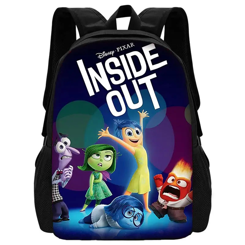 Cute Cartoon Inside Out 2 Child School Backpack With Shoulder Bag Pencil Bags School Bags for Boys Girls Best Gift