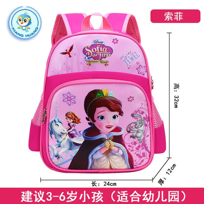 Disney New Frozen Elsa princess School Bag Girls backpack Kids christmas Gift