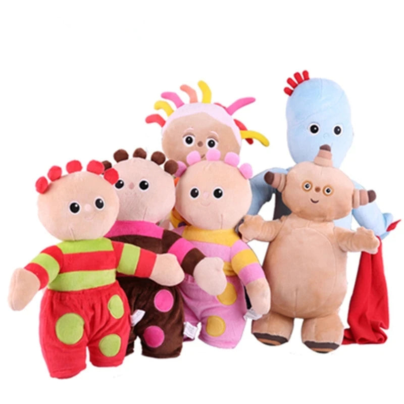 Kwaii In the Night Garden Makka Pakka&Iggle Piggle&Upsy Daisy&Tombliboos Soft Plush Toys Birthday Gift for Child