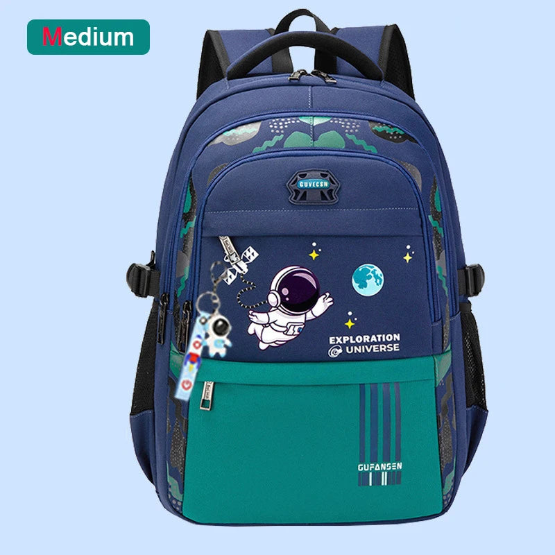 Astronaut Backpack Boy Elementary Student Bag Children New School Bags for Boys Kids Schoolbags Waterproof Book Bag mochilas