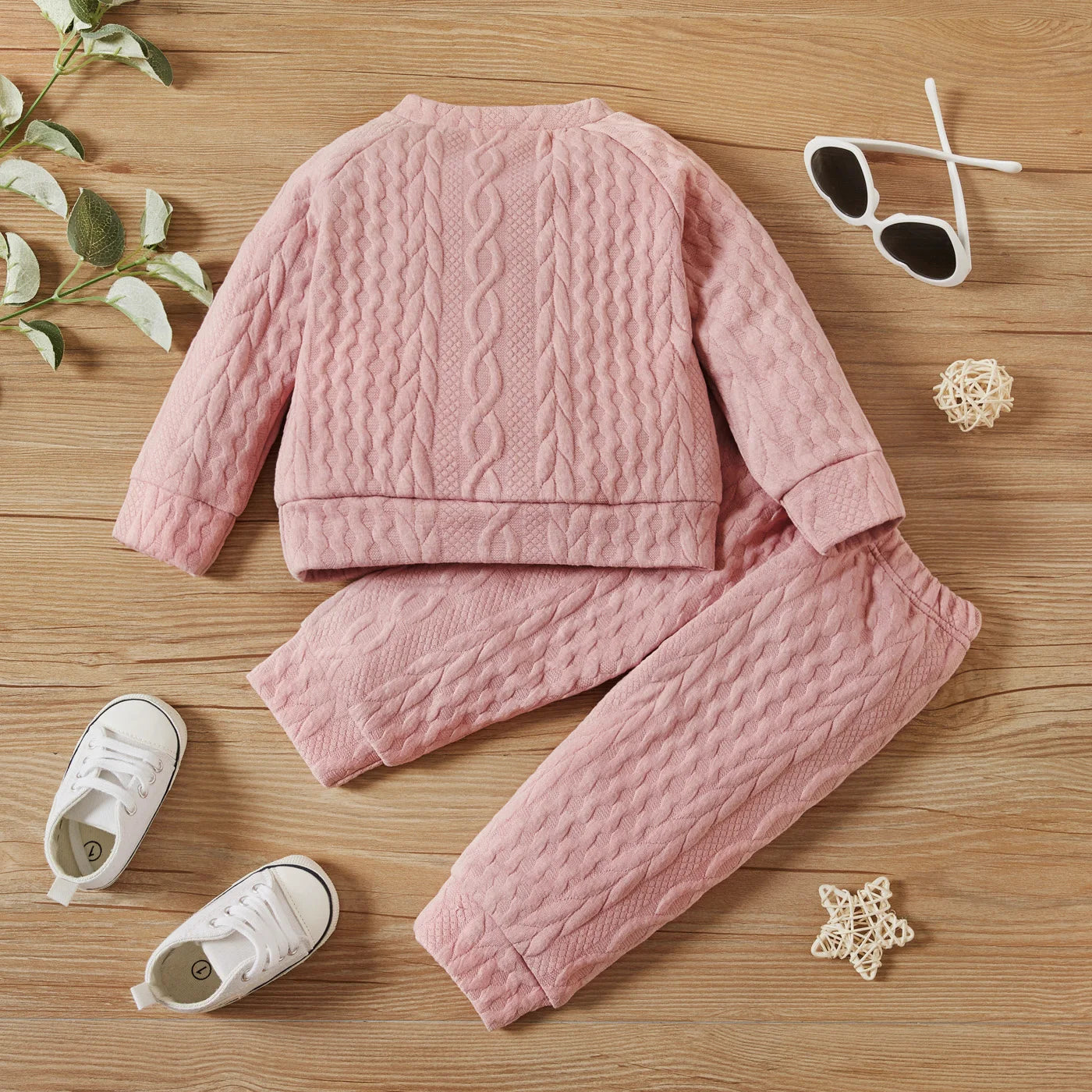 7 Colors Newborn Baby Girl Boy Clothes Set Solid Color Long Sleeves Top+Pants 2PCS Outfits Leisure Sport Autumn&Winter Costume