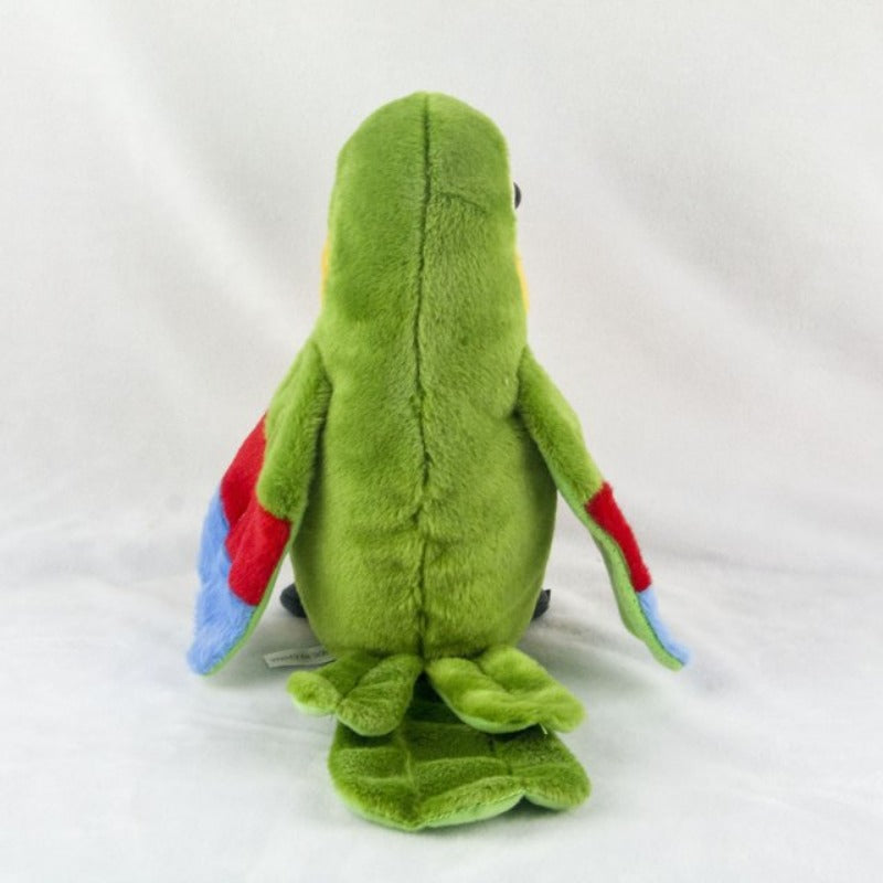 Talking Macaw Parrot Repeat What You Say Stuffed Animal Plush Toy Electronic Record Animated Bird Speaking Parrot Pet Plush Toys