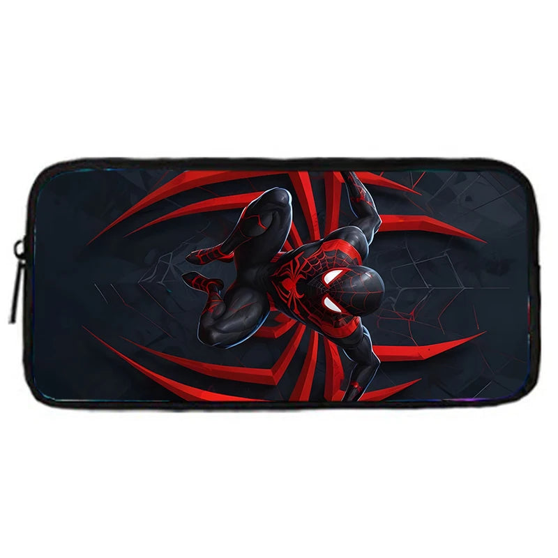 3Pcs Set anime Spiders-man Child Backpacks Shoulder Bag Pencil Case Pupil Large Capacity School Bags for Boys Girls Best Gift