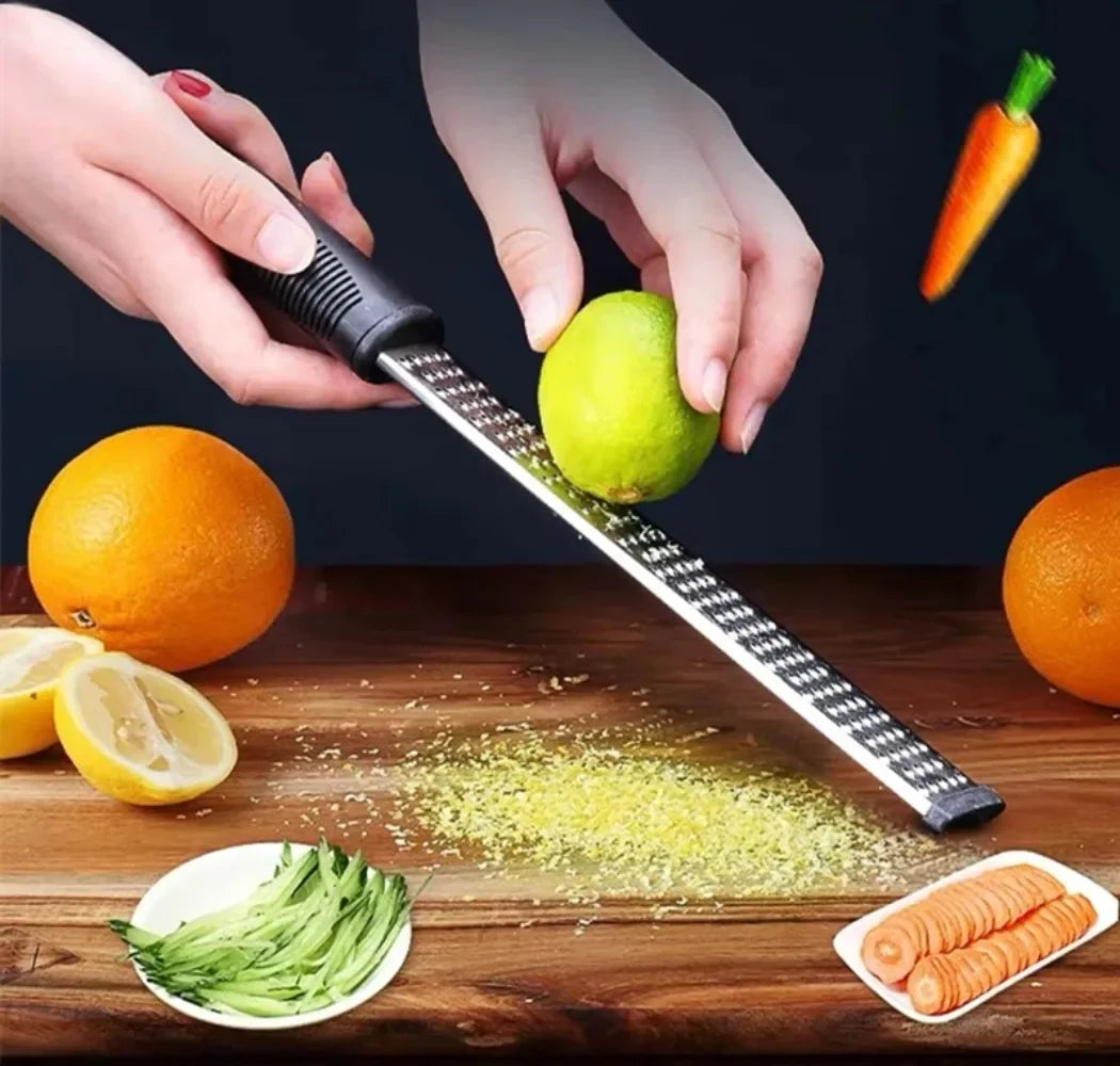 New Stainless Steel Cheese Grater Slicer Lemon Zester Chocolate Chopper Fruit Peeler Planer Vegetables Cutter Kitchen Gadgets