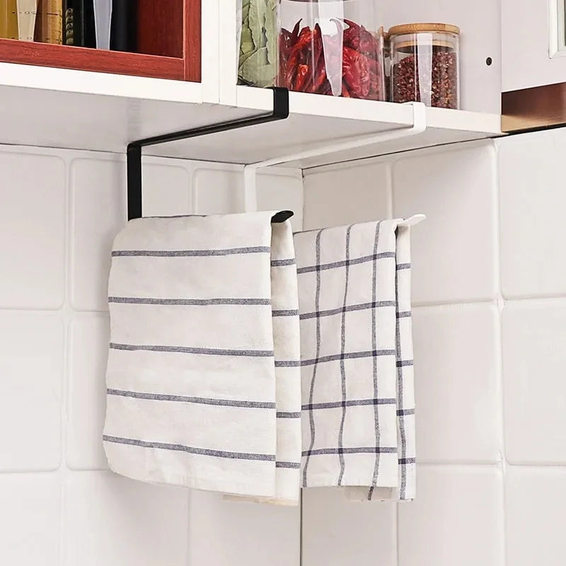 Paper Roll Holder Towel Rack Hanging Shelf Bathroom Storage Toilet Rack Home Kitchen Tissue Accessoriy Wall Stand Hanger