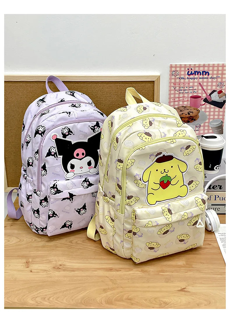 Girl School Bag Backpack Back Pack For Teenager Women Children Female Pink Schoolbag Primary High Bagpack Class Teens Child Kids