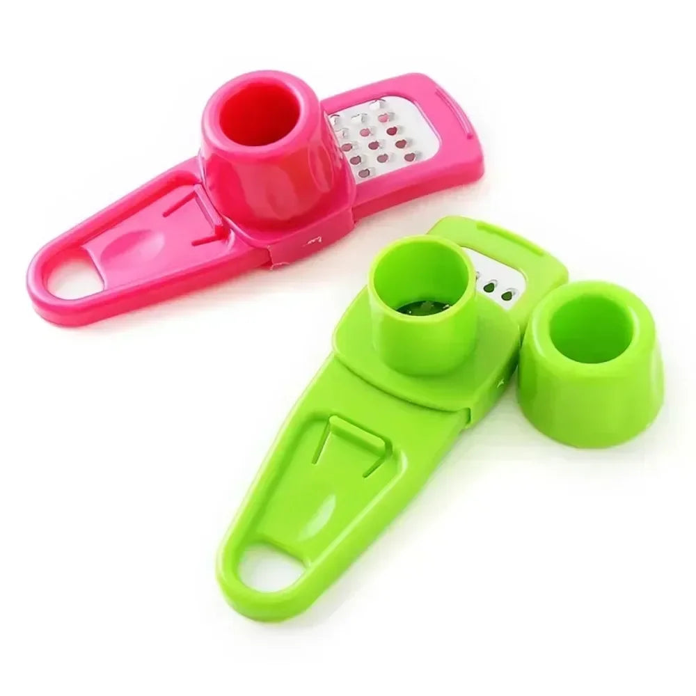 Ginger Garlic Crusher Press Garlic Grinding Grater Cutter Peeler Manual Garlic Mincer Chopping Garlics Tool Kitchen Accessories