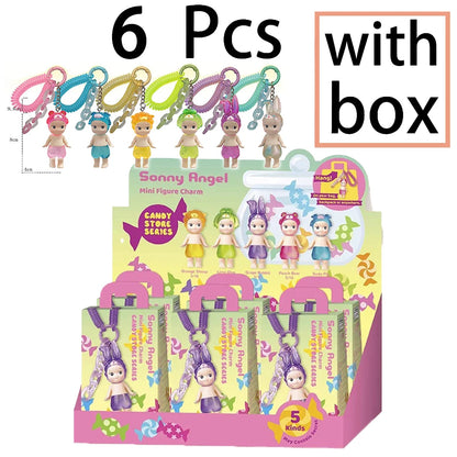 Sonny Angel Random Multiple options Cartoon Blind Box 20th Dreaming Candy House Anime Kawaii Figures Keyring Model Doll Kid Gift