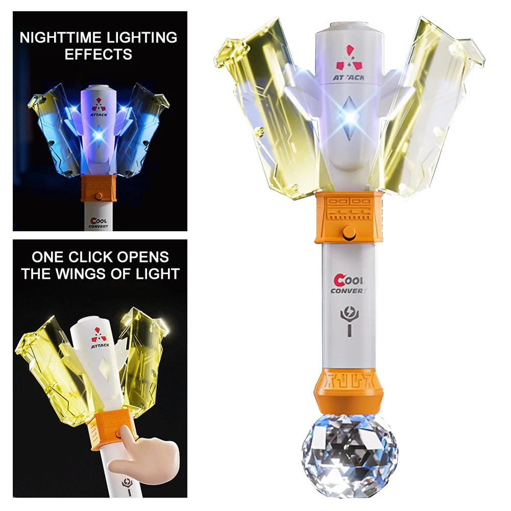 New Kids Electric Water Gun,Summer Full-Automatic Transformer Style Water-Spray Toy with Light,Handheld Beach Water Gun Toys