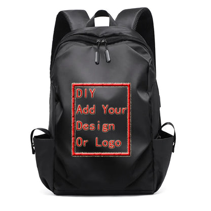 Football Super Stars MES SI Backpack Boy Girl Unisex College Student Backpack Women Men Laptop Teens Student USB Port Rucksack