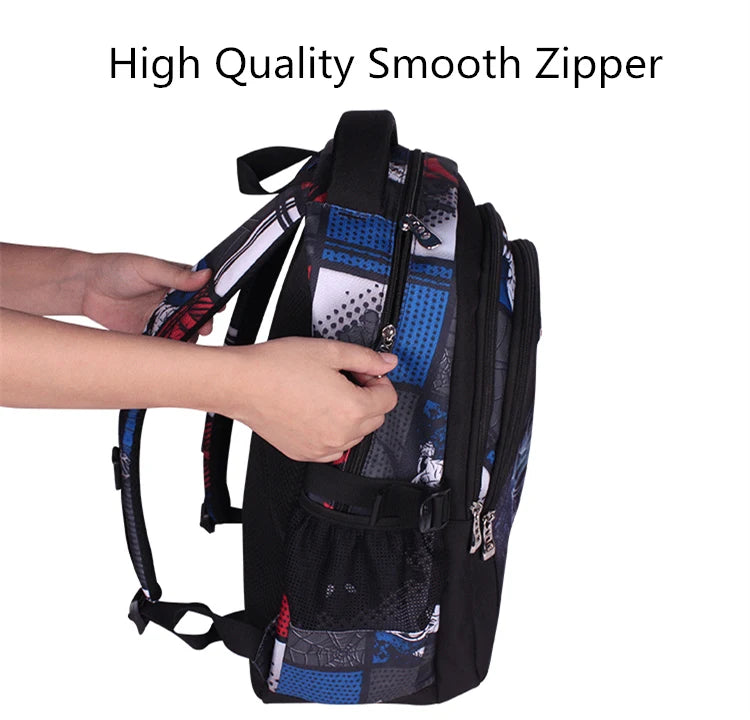 Basketball Back Pack School Bags for Teenagers Boys Kids Bags Children Anime Backpack Boy for Primary School Children's Backpack