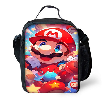 Cute M-MarioS Child School Backpack With Shoulder Bag Pencil Bags School Bags for Boys Girls Best Gift