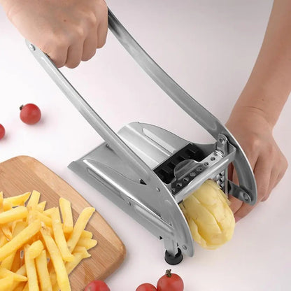 Potato Strip Cutter Home Practical Stainless Steel Kitchen Gadgets Vegetable Tools Cucumber Cutting Machine Chipper Slice