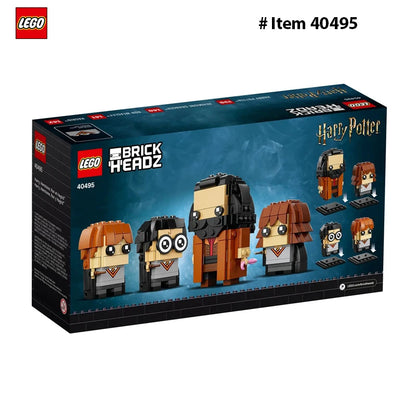 Lego 40495 BrickHeadz Building Blocks, Wizarding World Toys, Harry Potter, Hermione, Ron, Hagrid