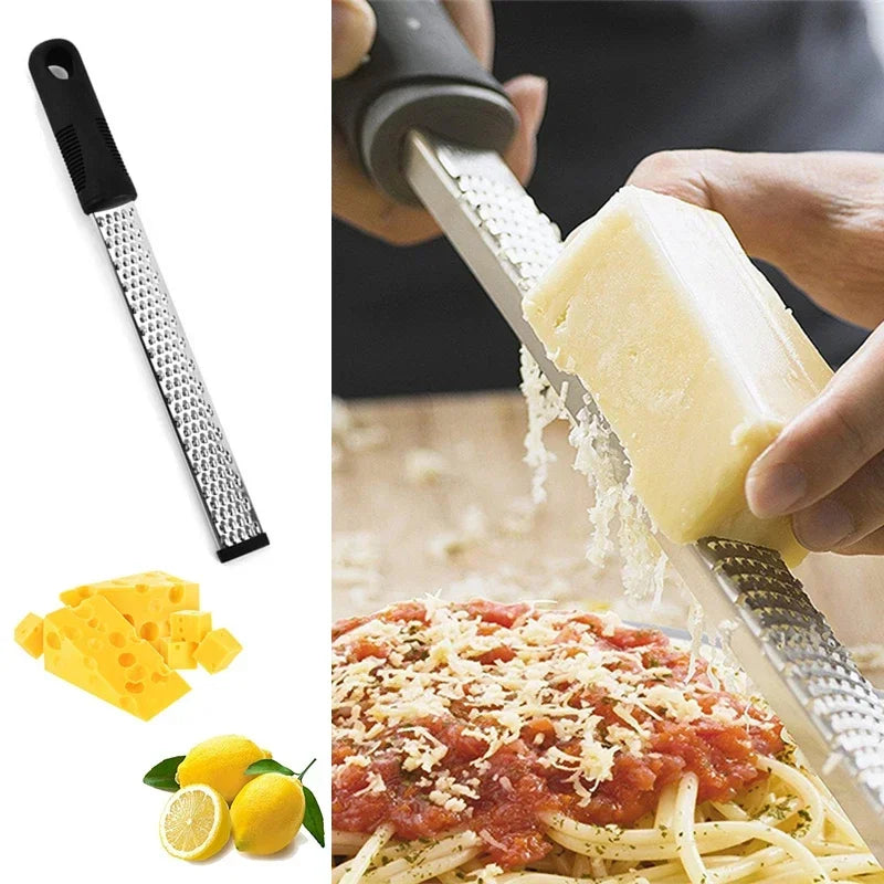 New Stainless Steel Cheese Grater Slicer Lemon Zester Chocolate Chopper Fruit Peeler Planer Vegetables Cutter Kitchen Gadgets