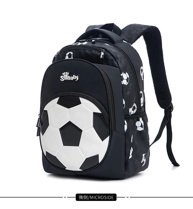 Football backpack for children schoolbag anime backpack travel school bags for teenage boy mochila escolar infantil menino