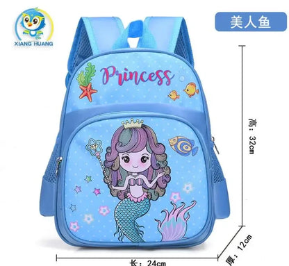 Disney New Frozen Elsa princess School Bag Girls backpack Kids christmas Gift