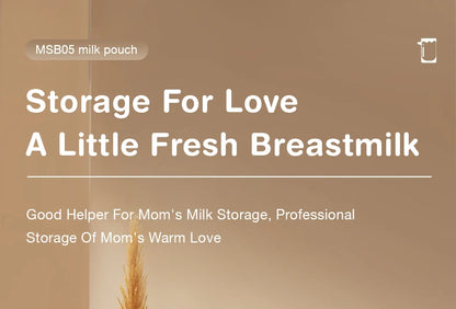 30Pcs 150/250ML Breast Milk Storage Bag Disposable Small Capacity Frozen Milk Storage Bag BPA Free